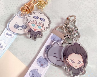 Chibi Satosugu Lanyards