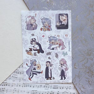 BSD Decay of Angels Sticker Sheets