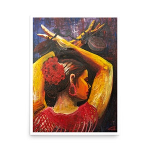 Flamencotänzer, Spanien, Wand Kunst
