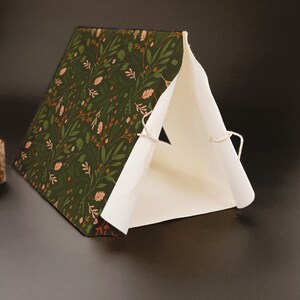 Doll House Accessories DIY Printable Mini Tent Template, Tent for Fairies and Dolls Fairy Garden ...
