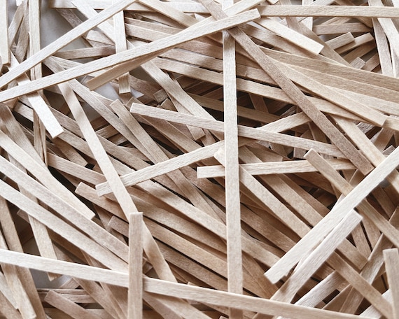 Gatuida 5-teiliges Holzbalken-Set – Miniatur-Holzleisten Aus Kiefer Für Puppenhaus, Möbelbau Und DIY-Dekoration, 30,5 X 0,9 X 0,9 Cm