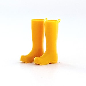 Miniature Rain Boots - 1:12 Scale Accessories for  Dollhouse and Fairy Garden