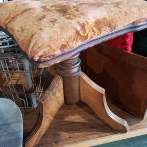 Chicago Piano Stool - Original material Circa 1870&#39;s