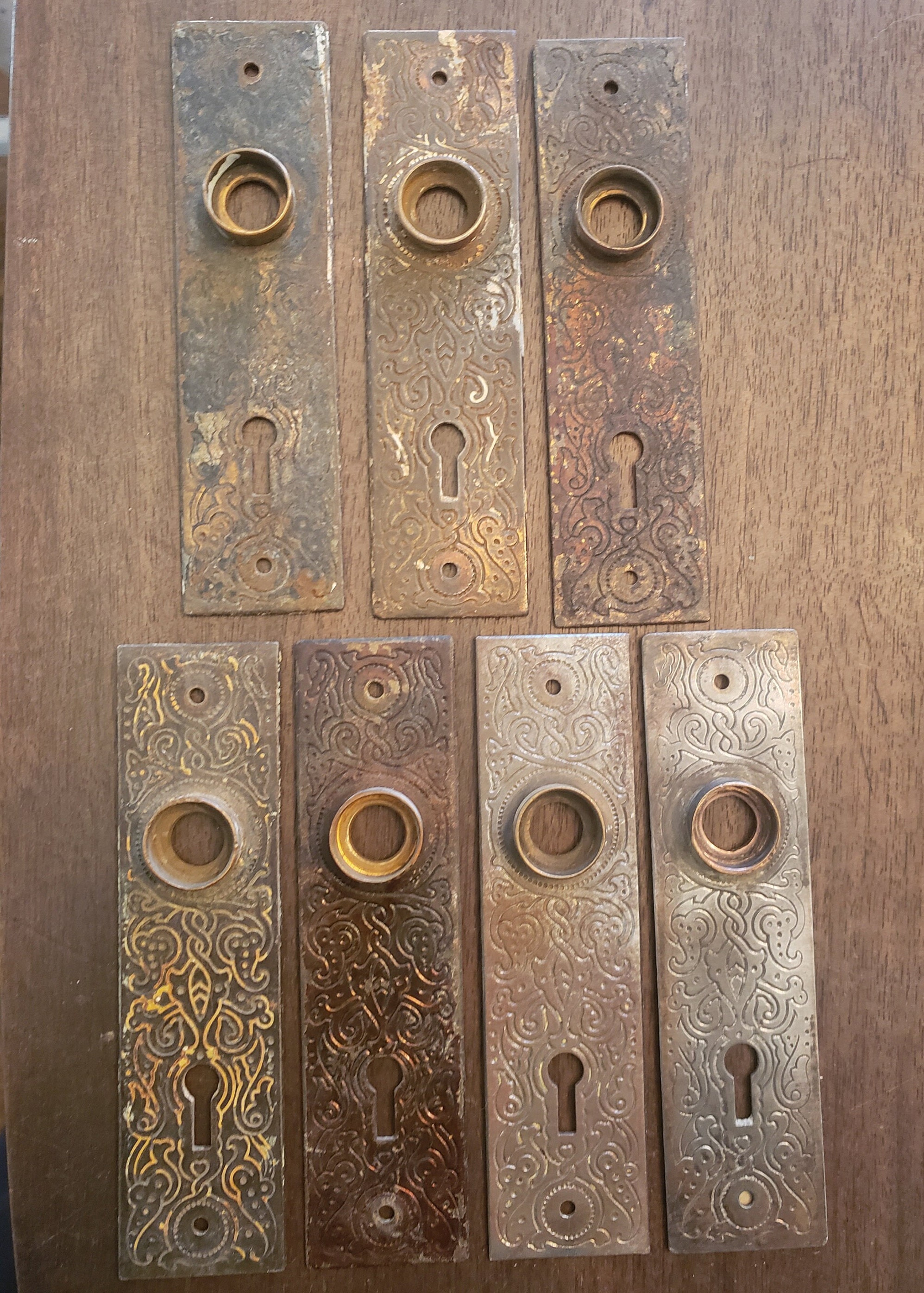 Villa Back Plate Door Hardware, Antique Etsy