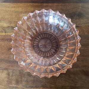 Pink Jeannette Windsor 8&quot; Bowl