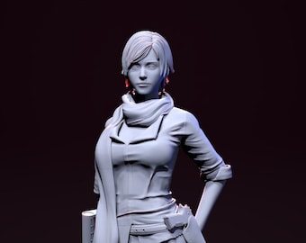Biohazard Resident Sherry Birkin figurine 3d stl digital file for printing