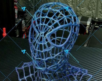 Marvel Avengers Spiderman huvuddekoration 3D STL-fil för utskrift