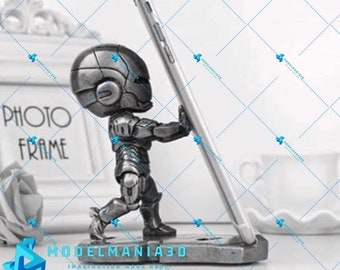 Marvel Avengers Iron Man telefonhållare 3D STL-fil för utskrift