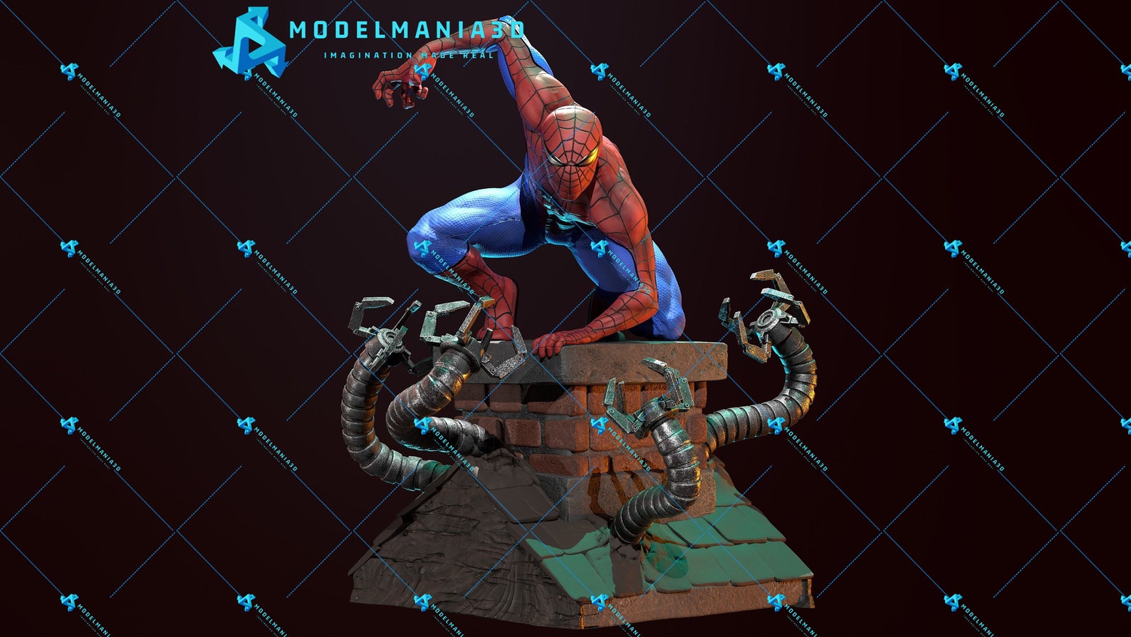 Marvel Avengers Spiderman Assemble Figurine 3d Stl for Printing - Etsy