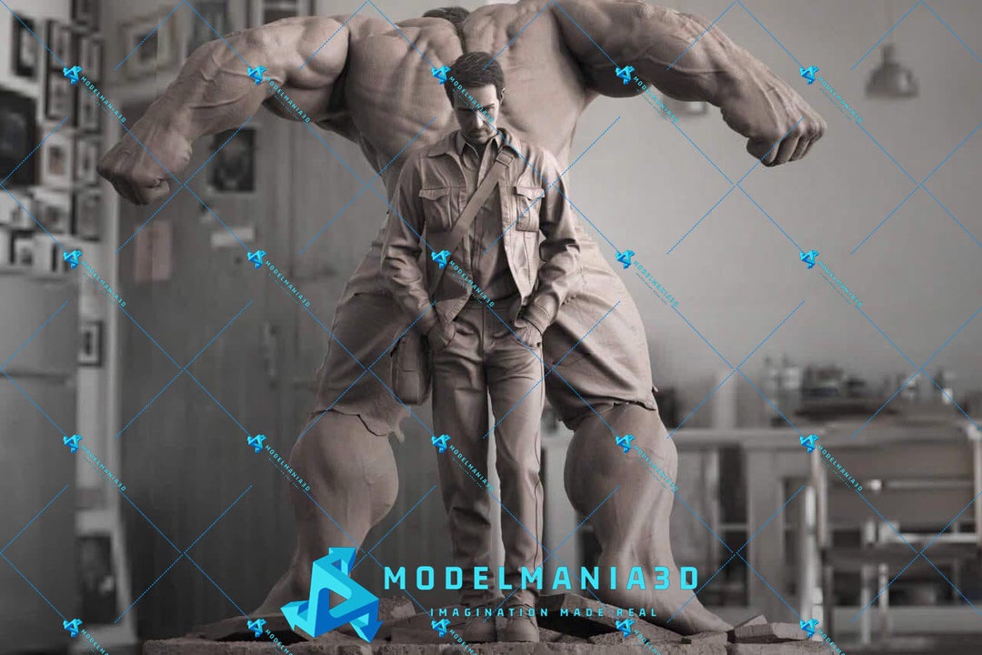 Marvel Avengers the Hulk Assembly Figurine 3d Stl for Printing - Etsy