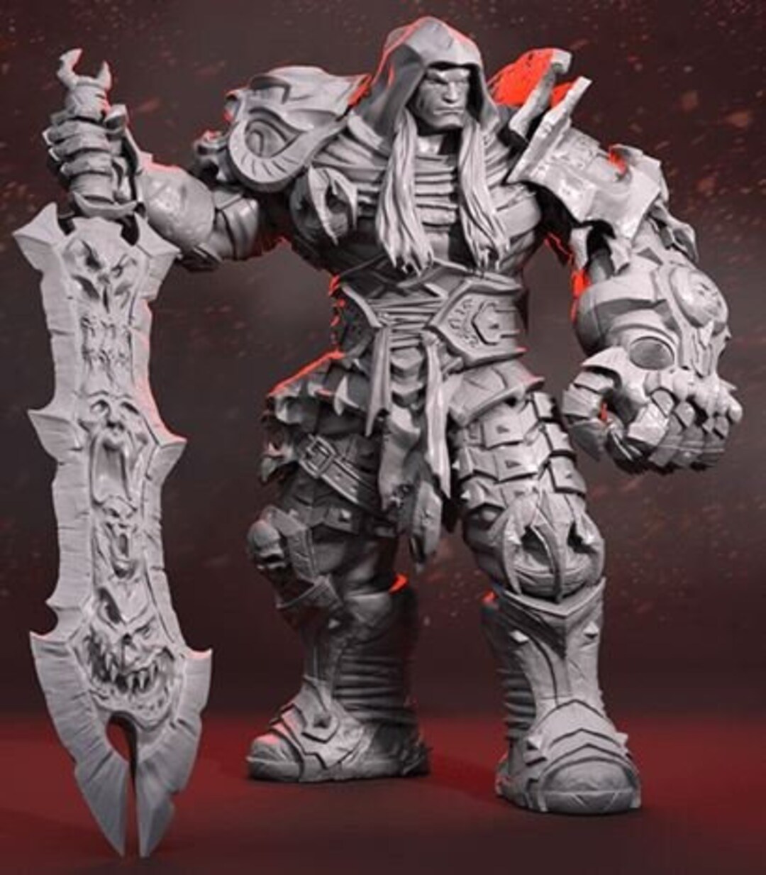 Warcraft Bundle Assemble Figurine 3d Stl Digital File for Printing FDM ...