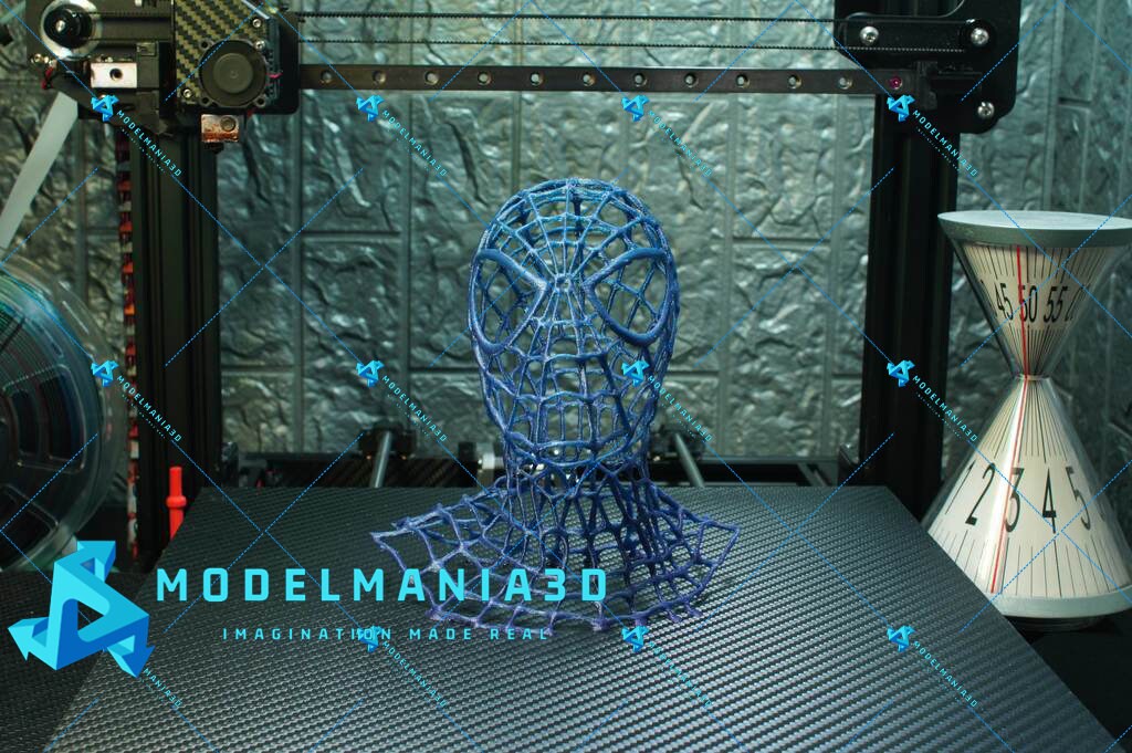 Marvel Avengers Spiderman Head Decoration 3d Stl File for Printing - Etsy