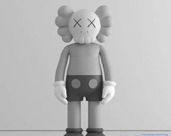 Premium Kaws 3D Model STL File for 3D Printing - High-Quality Digital Download