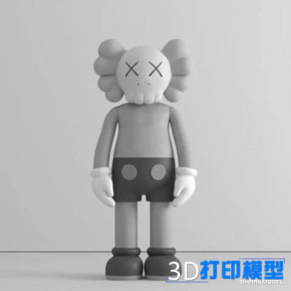 Premium Kaws 3D Model STL File for 3D Printing - High-Quality Digital Download