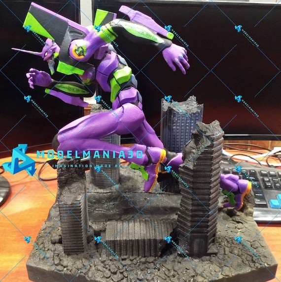 Eva EVANGELION-01 Assembly Figurine 3d stl for printing