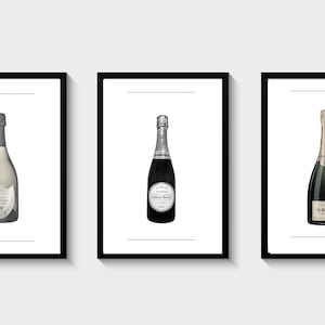 Champagne | Poster | Print | Wall Art