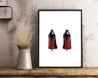 Christian Louboutin / Estampado / Silueta / Arte mural