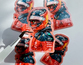 カルロス サインツ 55 F1 ステッカー フォーミュラ ワン モーター