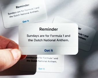 Formula 1 Sticker – Sundays are for F1 and Verstappen