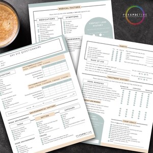 Dry Eye Patient Intake Form
