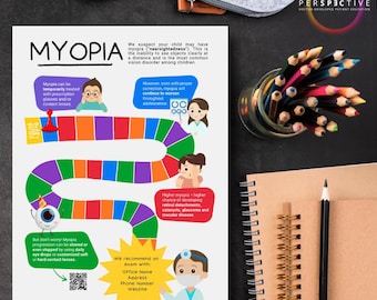 Fun Myopia Referral Sheet for Optometrists