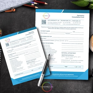 Optometry Consultation Form for Doctors