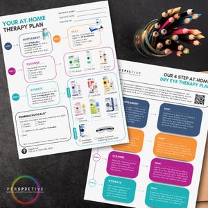 At-Home Dry Eye Therapy Plan Checklist