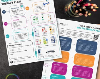 At-Home Dry Eye Therapy Plan Checklist