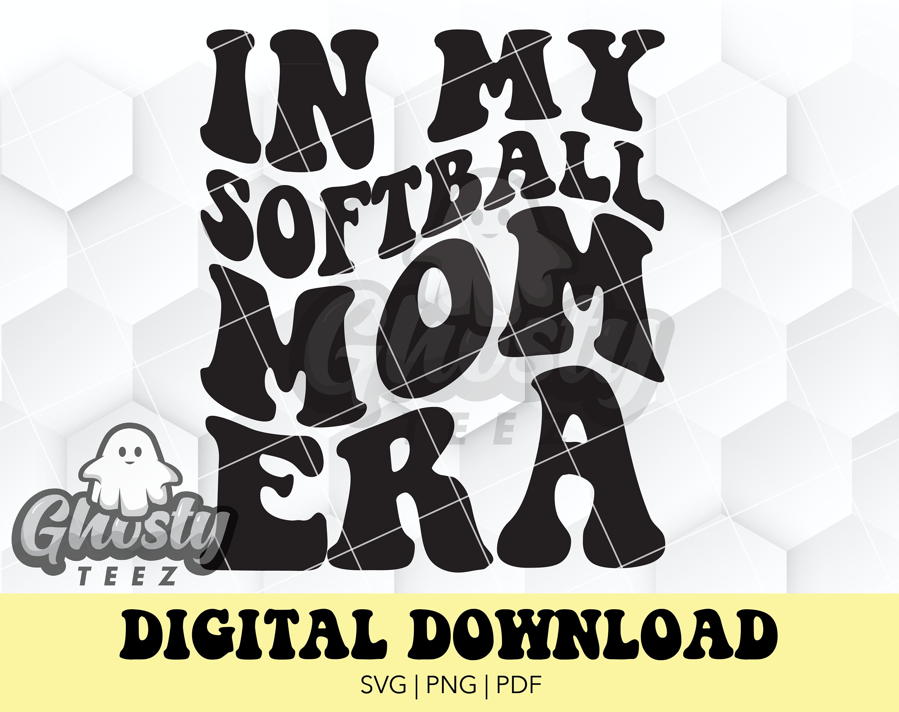 Softball Mom Era SVG Png Pdf Softball Mama Shirt Digital Etsy