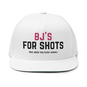 Funny Dirty Inappropriate Girls Trip Hats Caps, Bachelorette Party Supplies, Funny Saying Hat for Women, BJ&#39;s for Shots Gag Joke Prank