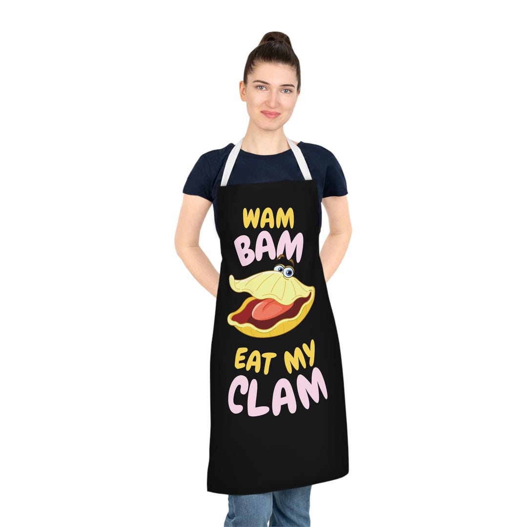Funny Inappropriate Apron for Women, Funny Apron for Chef, Rude Joke ...