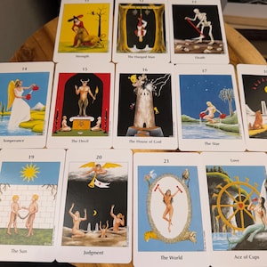 Barbara Walker Tarot in een blikje Waarzeggerij Tarotkaarten Esoterische New Age Spiritualiteit Metafysica Boeken Occulte Alchemie Hermetische Astrologie