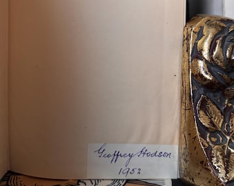 The Kingdom of the Gods, Geoffrey Hodson Signed Subscribers Edition Esoteric Occult Metaphysics New Age Theosophy Hermeticism Freemasonry