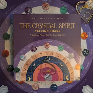 The Crystal Spirit Talking Board Divination Ouija Occult Witchy Superstition Occult Seance New Age Metaphysics Spirituality Esotericism