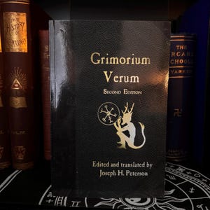 Grimorium Verum - Occult Goetia Black Magic Witchcraft Druid Enochian Golden Dawn Hermeticism Paganism Superstition Ritual Casting Thelema