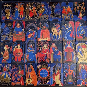 Baraja de Tarot Starlight con guía para principiantes, adivinación, espiritualidad, nueva era, metafísica, ocultismo, alquimia, astrología hermética, AMORC