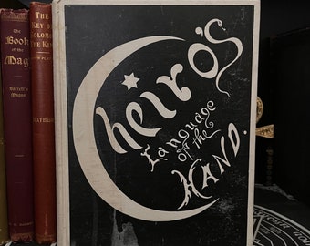 Cheiro's Sprache der Hand (1900) - Seltenes Okkultes, Tarot, Astrologie, New Age, Theosophie, Magick, Rosenkreuzer, OTO, Wahrsagen, Hexerei