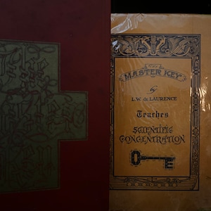 The Master Key, door L.W. de Laurence (1941) - occult, hekserij, heidens, hermetisch, esoterisch, thelema, gouden dageraad, vrijmetselarij, magnetisme
