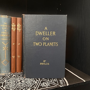 Mieszkaniec dwóch planet, Phylos - Rzadkie książki okultystyczne, Antropozofia, Towarzystwo Teozoficzne, New Age, Ezoteryka, Hermetyzm, Alchemia