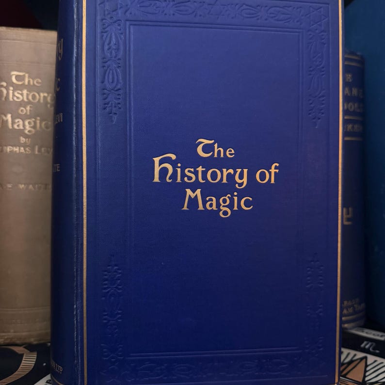 The History of Magic, by Eliphas Levi AE Waite 1913 1st Ed. - Occult Spiritualism Witchcraft Kabbalah Enochian Magick Pagan Jewish Mysticism image 2