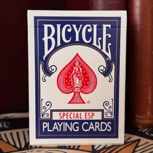 Psychische ESP-kaarten Bicycle Deck - Waarzeggerij Gereedschappen Hermetisme Metafysica Hekserij Occult New Age Kwantum Oude Verboden Kennis