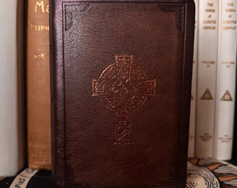 The Holy Bible KJV Brown LeatherTouch - Old New Testament Genesis Exodus Biblical Jewish Scriptures Christianity Deluxe Personal Travel