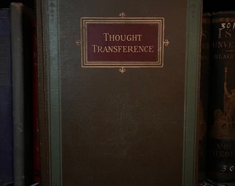 Thought Transference, by Edmund Shaftesbury - Occult, Magnetism, New Age, Rosicrucian, Freemasonry, White Magic, Golden Dawn, Hermeticism