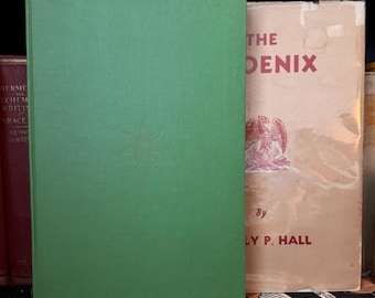 The Pheonix, Manly P Hall 1/1000 Signed Limited Ed Rosicrucian Occult Freemasonry Esoteric Hermetic Temple Luxor Secret Societies Illuminati