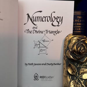 Numerology and the Divine Triangle - Esoteric Hermeticism Occult New Age Freemasonry Theosophy Golden Dawn Hermes Trismegistus Spirituality