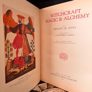 Witchcraft Magic and Alchemy (1931) - Rare Occult Witchcraft Kabbalah Enochian Magick Pagan Jewish Mysticism Hermeticism Demonology Esoteric