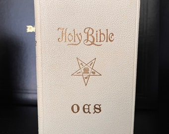 1949 Masonic Holy Bible: King James Version, Illustrated Leather