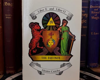 Liber E i Liber O, Równonoc Aleister Crowley Broszura - Okultystyczny Złoty Brzask Thelema Hermetyczna Świątynia Świątynia Salomona Metafizyka OTO