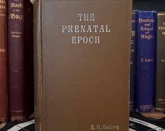 The Prenatal Epoch, E H Bailey Theosophy Occult Books Metaphysics New Age Metaphysics Astral Dimension Blavatsky New Age Spirituality