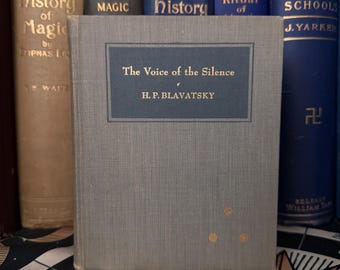 La Voz del Silencio, H. P. Blavatsky 1946 Esoterismo Ocultismo Metafísica Nueva Era Espiritualidad Sociedad Secreta Sociedad Secreta Hermetismo